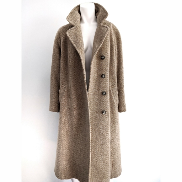 Vintage Jackets & Blazers - Vintage wool and mohair button down coat